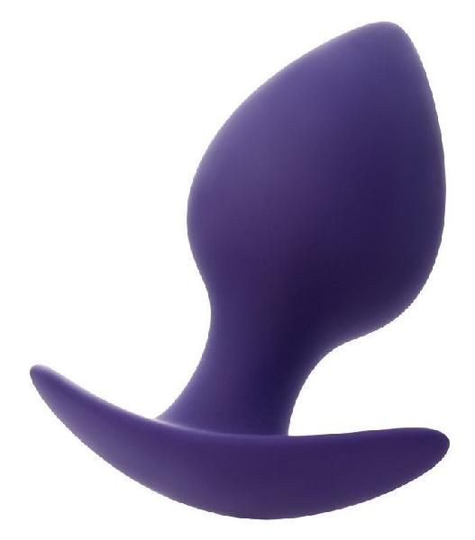 Фиолетовая анальная втулка Glob - 8 см. от ToyFa