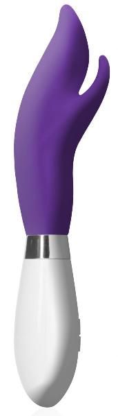 Фиолетовый вибратор-кролик Athos - 22 см. от Shots Media BV