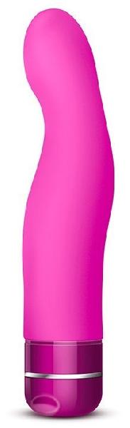 Ярко-розовый вибромассажер Gio - 20,3 см. от Blush Novelties