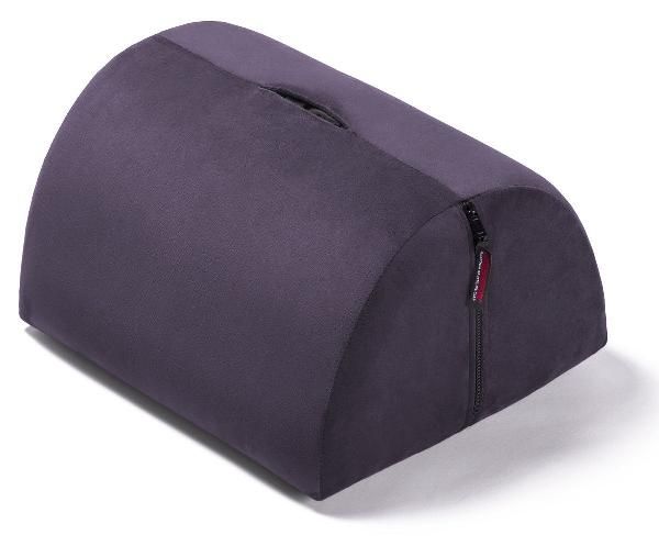 Фиолетовая секс-подушка с отверстием для игрушек Liberator BonBon Toy Mount от Liberator