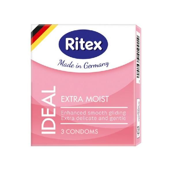 Презервативы RITEX IDEAL с дополнительной смазкой - 3 шт. от RITEX