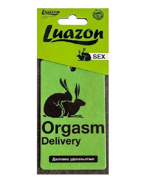 Ароматизатор в авто «Orgasm» с ароматом мужского парфюма от Сима-Ленд