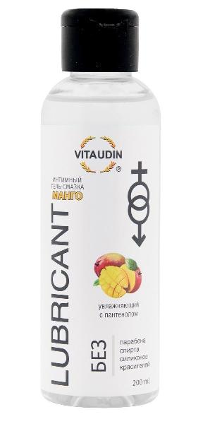 Интимный гель-смазка на водной основе VITA UDIN с ароматом манго - 200 мл. от VITA UDIN