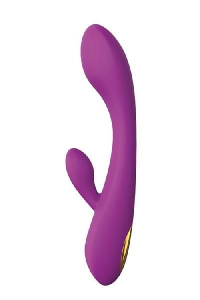 Фиолетовый вибратор HONEY BUNS с клиторальным стимулятором от Dream Toys