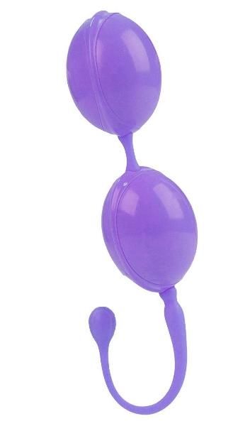 Фиолетовые каплевидные вагинальные шарики L amour Premium Weighted Pleasure System от California Exotic Novelties