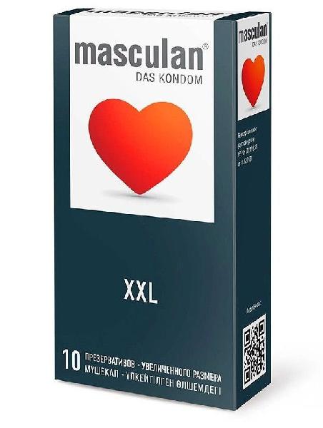 Презервативы увеличенного размера Masculan XXL - 10 шт. от Masculan
