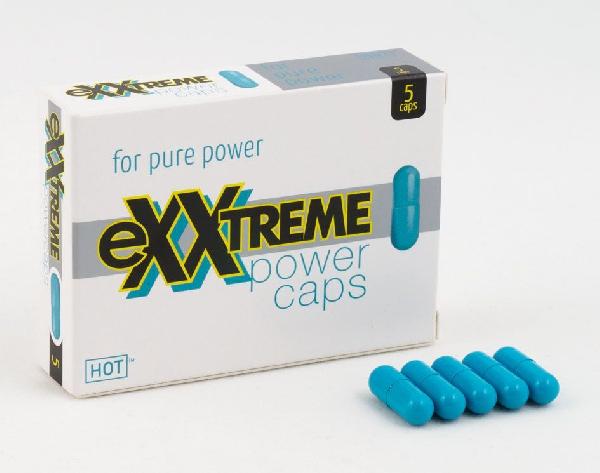 БАД для мужчин eXXtreme power caps men - 5 капсул (580 мг.) от HOT