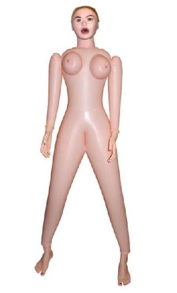 Надувная кукла BIG TITS DOLL с 2 любовными отверстиями от Eroticon