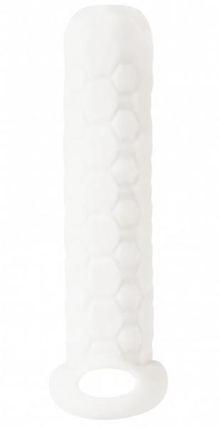Белый фаллоудлинитель Homme Long - 13,5 см. от Lola toys