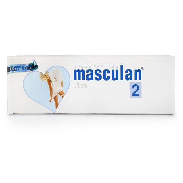 Ультратонкие презервативы Masculan Ultra 2 Fine с обильной смазкой - 150 шт. от Masculan