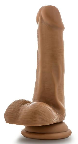Кофейный фаллоимитатор Captain Mike - 15,24 см. от Blush Novelties