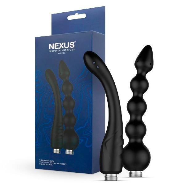 Набор из 2 насадок для анального душа Shower Douche Duo Kit от Nexus Range