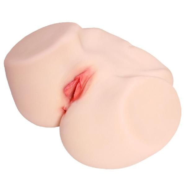 Мастурбатор-полуторс с двойным слоем материала Jenny Onahole Real Vagina от KOKOS