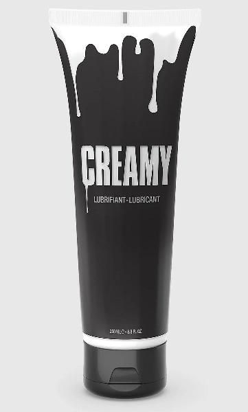 Смазка на водной основе Creamy с консистенцией спермы - 250 мл. от Strap-on-me