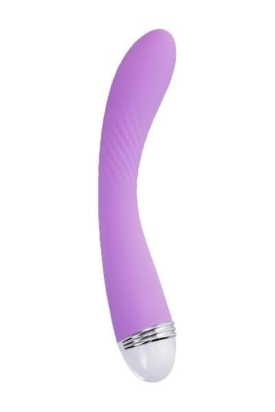 Фиолетовый вибратор Lantana - 22 см. от ToyFa