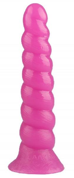 Розовая винтообразная анальная втулка - 26 см. от Сумерки богов