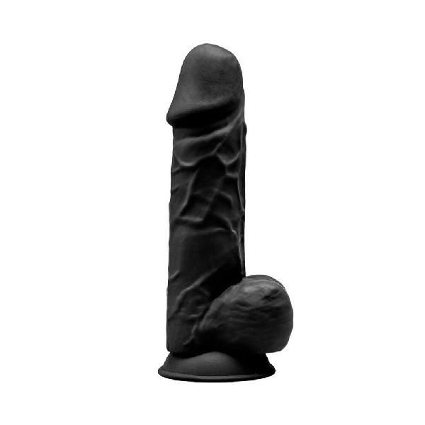 Черный фаллоимитатор SILEXD Model 4 - 21,5 см. от Adrien Lastic