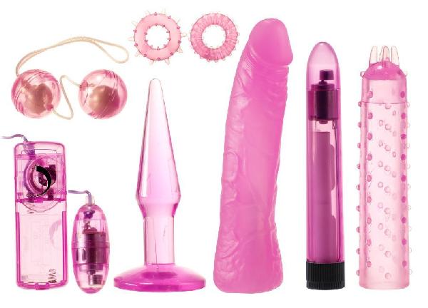Розовый вибронабор Mystic Treasures Couples Kit от Me You Us