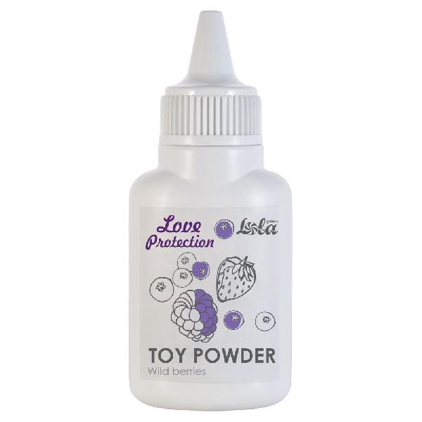 Пудра для игрушек Love Protection с ароматом лесных ягод - 15 гр. от Lola toys