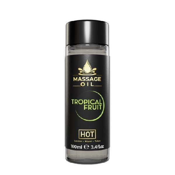 Массажное масло c ароматом тропических фруктов Massage Oil - 100 мл. от HOT