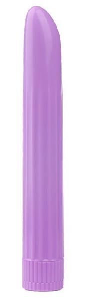 Фиолетовый многоскоростной вибромассажер Lady Finger - 16 см.  от Dream Toys