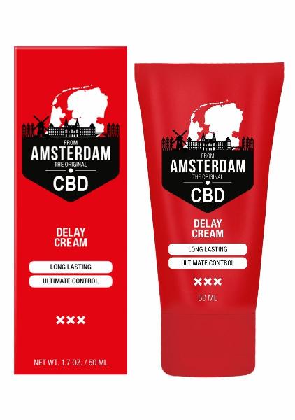 Крем-пролонгатор CBD from Amsterdam Delay Cream - 50 мл. от Shots Media BV
