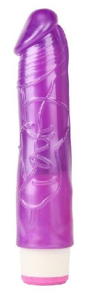 Фиолетовый вибратор Sexy Whopper - 20,2 см. от Chisa