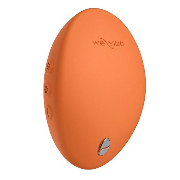 Оранжевый вибратор We-Vibe Temp для температурных игр от We-vibe