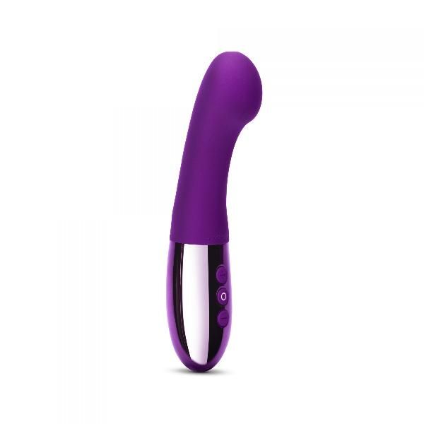 Фиолетовый вибростимулятор для G-точки Gee - 16,6 см. от Le Wand