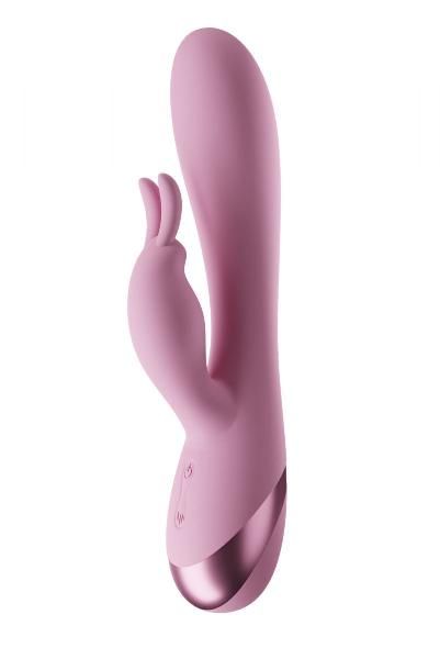 Розовый перезаряжаемый вибратор Lily - 19,6 см. от Lola Games