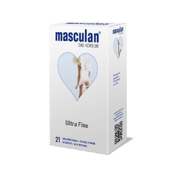 Особо тонкие презервативы Masculan Ultra Fine - 21 шт. от Masculan