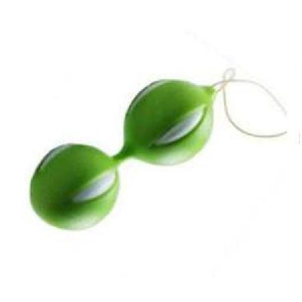 Зеленые вагинальные шарики со шнурочком от 4sexdreaM