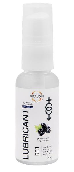 Интимный гель-смазка на водной основе VITA UDIN с ароматом ежевики - 30 мл. от VITA UDIN