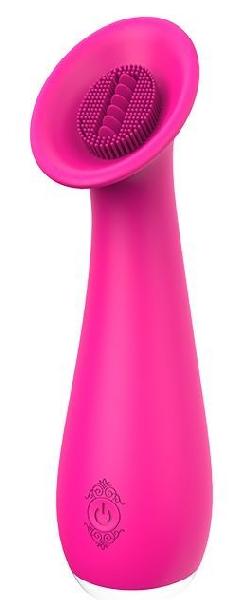 Розовый клиторальный стимулятор CHARMING SUNFLOWER - 15,3 см. от Dream Toys