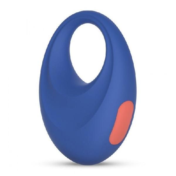 Синее эрекционное кольцо RRRING Casual Date Cock Ring от FeelzToys