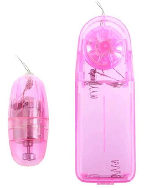 Розовое виброяйцо Spy Egg с пультом от Eroticon