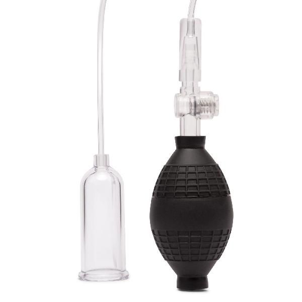 Прозрачная клиторальная вакуумная помпа Clitoral Pump with Quick Release от Lux Fetish