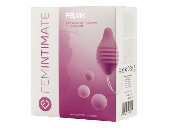 Набор для интимных тренировок Pelvix Concept: контейнер и 3 шарика от Adrien Lastic