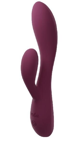 Фиолетовый перезаряжаемый вибратор-кролик Rio - 20 см. от Lola Games
