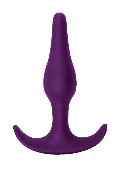 Фиолетовая анальная пробка Starter - 10,5 см. от Lola Games