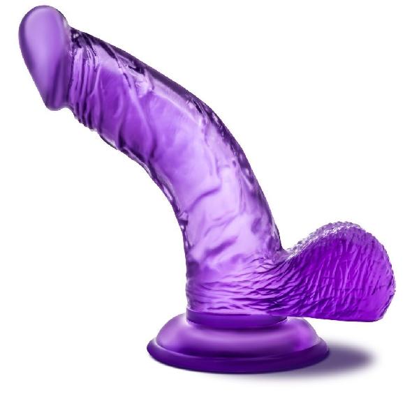 Фиолетовый фаллоимитатор Sweet n Hard 8 - 16,5 см. от Blush Novelties