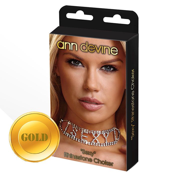 Ошейник из кристаллов  SEXY  Rhinestone Choker от Ann Devine
