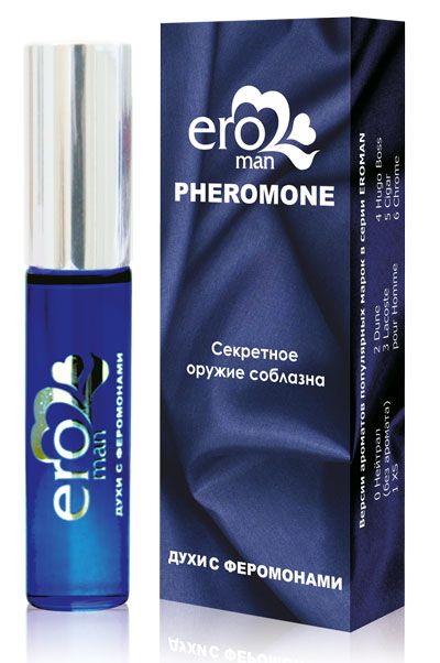 Духи с феромонами для мужчин Eroman №5 - 10 мл. от Биоритм