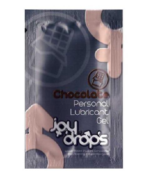 Пробник смазки на водной основе с ароматом шоколада JoyDrops Chocolate - 5 мл. от JoyDrops