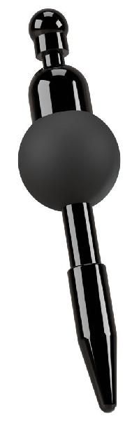 Черный уретральный вибростимулятор Vibrating Penis Plug от Orion