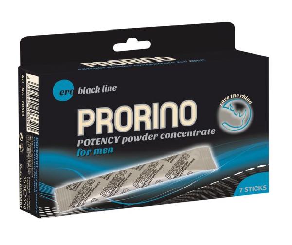 БАД для мужчин PRORINO M black line powder - 7 саше (6 гр.) от Ero