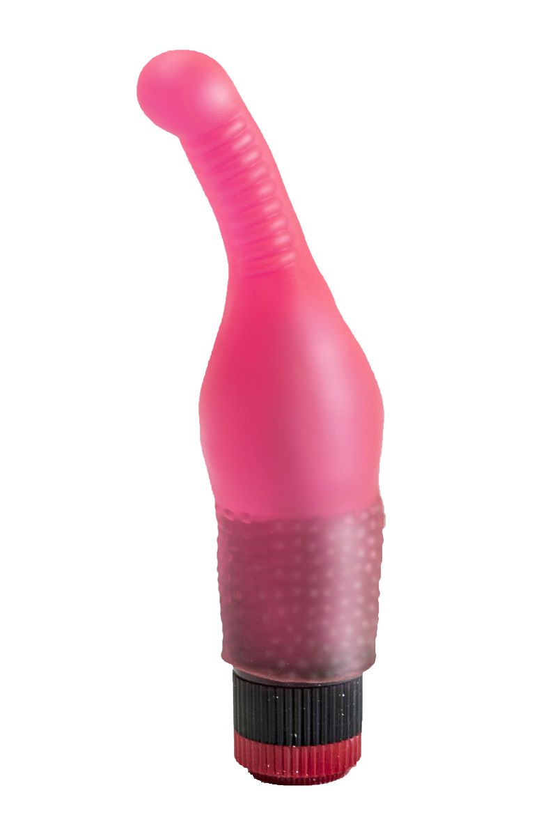 Гелевый розовый массажёр простаты - 18,8 см. от LOVETOY (А-Полимер)