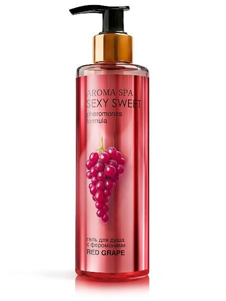 Гель для душа с феромонами и ароматом винограда Red Grape - 200 мл. от Биоритм