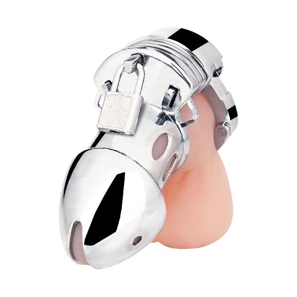 Клетка на пенис из металла Obedience Cock Cage от BlueLine