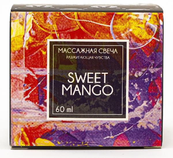 Массажная свеча Sweet Mango - 60 мл. от Pink Rabbit